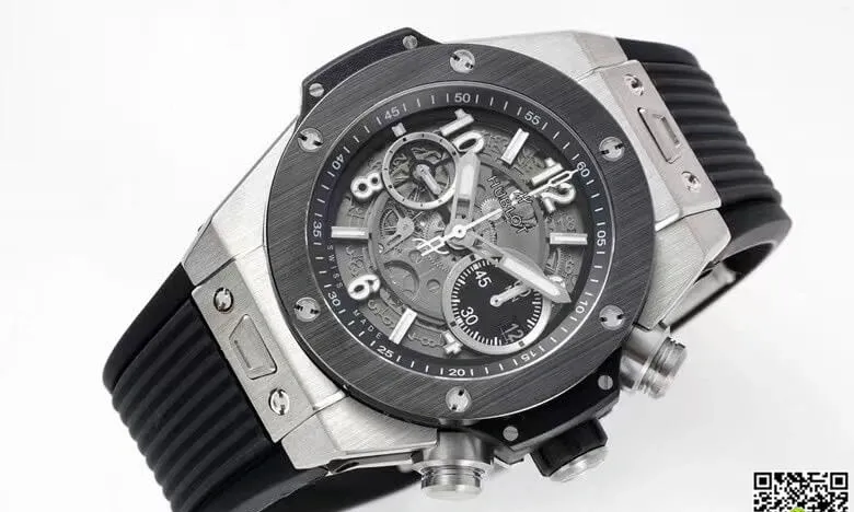Hublot Big Bang 421.NM.1170.RX ZF Factory 1:1 Best Edition Replica Watch Black Strap